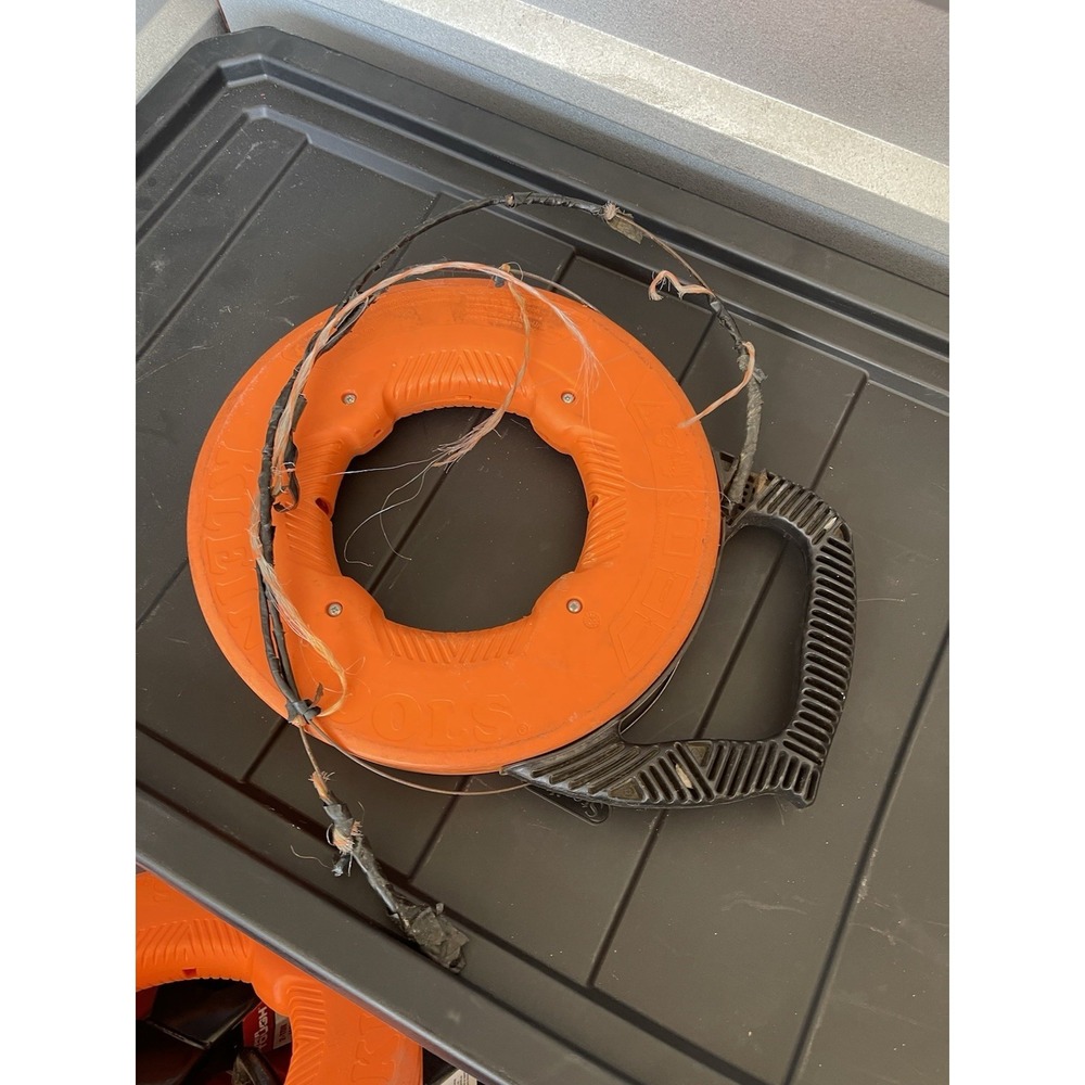KLEIN TOOLS 1/8 Wide Steel Fish Tape 240 ft